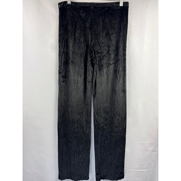 BCBG Max Azria Collection Black Velvet Pants Size 4 - Picture 5 of 5